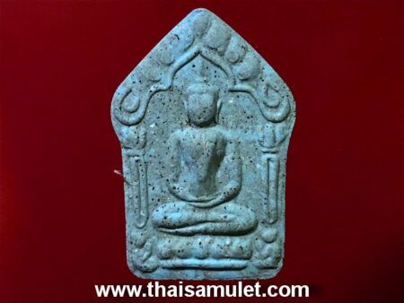 Charm amulet Phra Khun Prai Guman holy powder amulet in sky blue color  (PKP5)