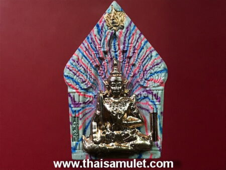 Phra Khun Paen holy powder amulet with copper mask by KB Noi (PKP8)