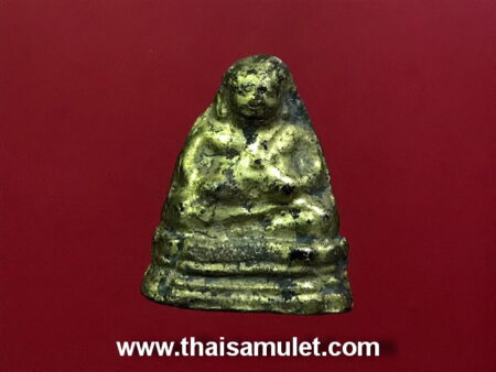 Wealth amulet B.E.2485 Phra Sangkhajai holy powder amulet by LP Chao Khun Sri (SOM32)