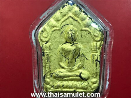Charm amulet Phra Khun Prai Guman holy powder amulet in black color (PKP12)