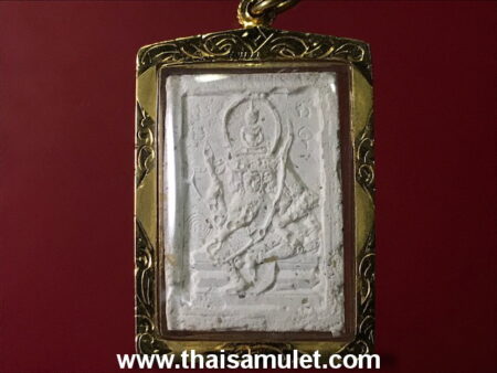 Rare amulet B.E.2519 Phra Nuea Phrom holy powder amulet in medium imprint by LP Du (GOD34)