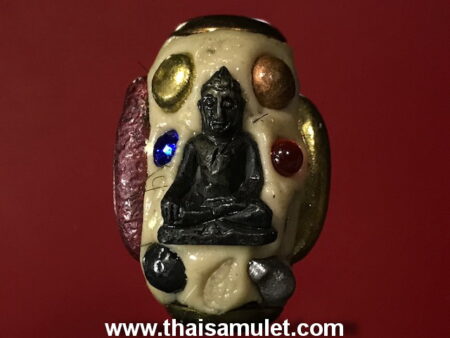 Takrut Lokkha That with Gold Lek Lai, Lek Lai Kotpee, Lek Lai Buddha amulet by LP  Yai (TAK8)
