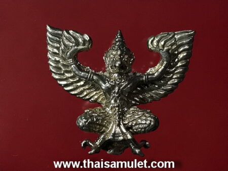 Wealth amulet Phaya Khrut Saen Lan Nawaloha or Garuda amulet by LP Saen (GOD38)