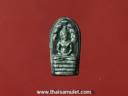 Wealth amulet B.E.2539 Phra Prok Makham Silver amulet by Wat Rakhang (SOM48)