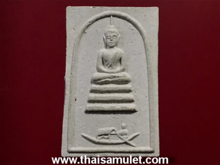 Wealth amulet B.E.2512 Phra Somdej with boat holy powder amulet by LP Toon  (SOM54)