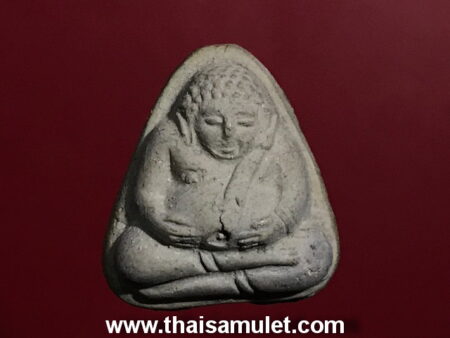 Wealth amulet B.E.2506 Phra Sangkhajai holy powder amulet in beautiful condition (MON75)