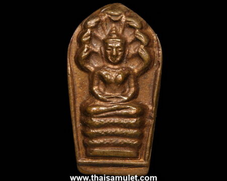 Phra Prok Bai Makham copper amulet in first batch (SOM79)