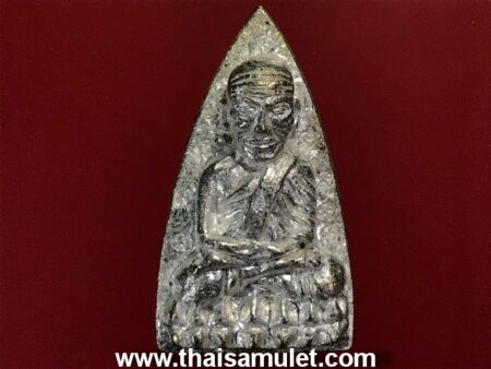 Protect amulet B.E.2543 LP Thuad Nawaloha amulet in iron shape (MON97)