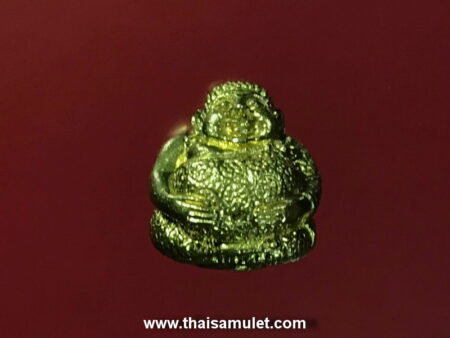 B.E.2553 Look Om Phra Sangkhajai brass amulet (MON107)
