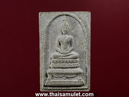 B.E.2517 Phra Somdej with elephant Yant holy powder amulet (SOM85)