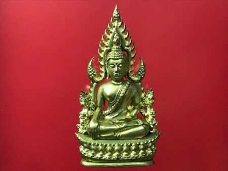B.E.2555 Phra Phuttha Chinnarat brass amulet in beautiful condition (PKR15)