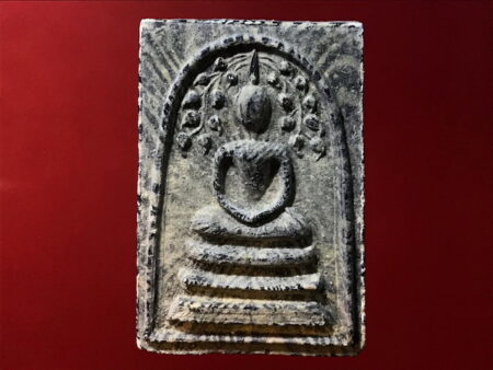 B.E.2514 Phra Somdej Prok Pho holy powder amulet in tiger pattern (SOM134)