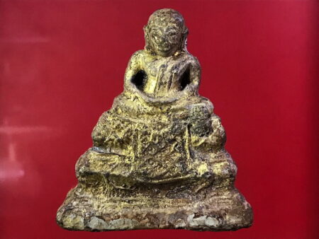 B.E.2100 Phra Banthoon Sain Lon holy soil amulet in popular imprint (SOM173)