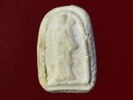 Rare amulet B.E.2506 Phra Sivali holy powder amulet in white color (MON239)