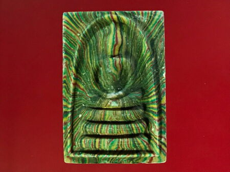 B.E.2536 Phra Somdej holy powder amulet in rainbow color (SOM205)