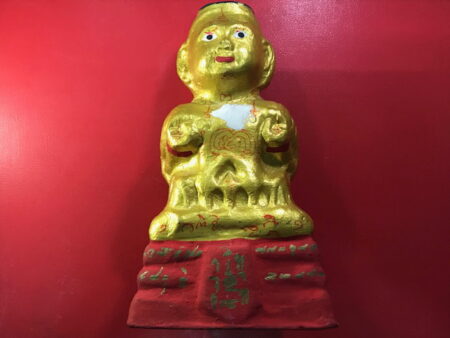 Wealth amulet B.E.2557 Guman Thong Statue by LP Yam (GOD108)