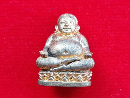 B.E.2554 Phra Sangkhajai holy metal amulet with holy powder (MON278)