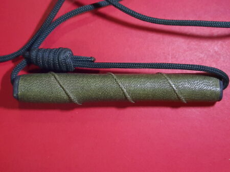 Rare amulet Takrut Tone lead amulet by LP Prasit in early batch (TAK55)