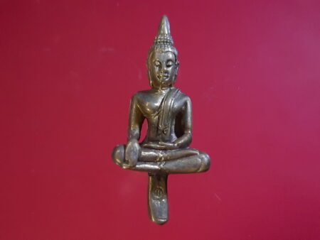 Protect amulet B.E.2539 Phra Yod Thong brass amulet(SOM250)