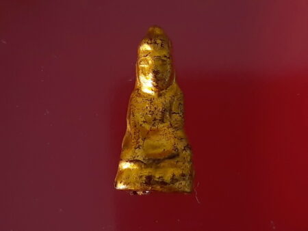 Wealth amulet B.E.2539 Phra Bau Khem holy powder amulet (MON312)