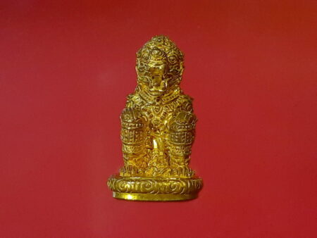 B.E.2552 Hanuman brass amulet by LP Foo – 88 years old batch (GOD156)
