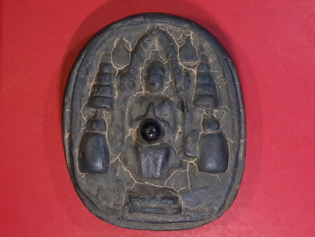 Protect amulet B.E.2556 Phra Yod Khun Phon holy powder amulet with Lek Lai bead (SOM297)