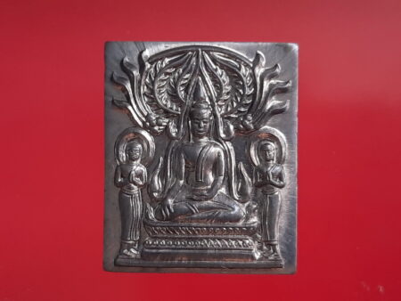 Phra Pru Nang tin amulet in beautiful condition by LP Chuen (SOM301)
