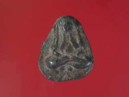 Rare amulet B.E.2440 Phra Pidta Maha Ut tin amulet blessed by LP Niam (PID116)
