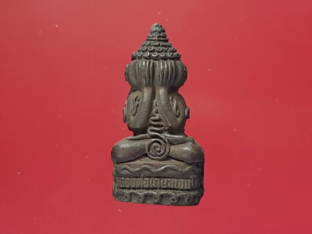 Wealth amulet B.E.2535 Phra Pidta Chok Kasem Nawaloha amulet by LP Kasem (PID118)