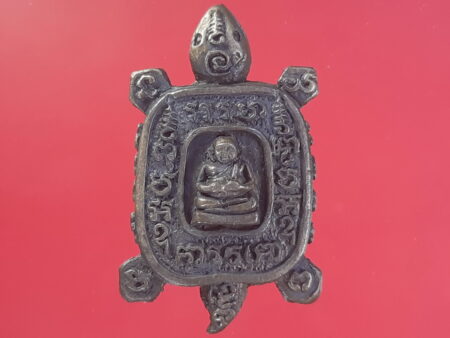 Wealth amulet B.E.2536 Phaya Tao Ruen or turtle Nawaloha amulet – first Batch (MON408)