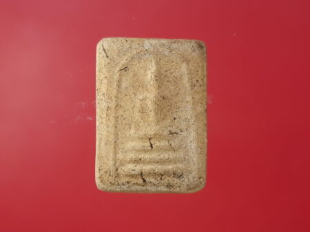 Rare amulet B.E.2502 Phra Somdej holy powder amulet in small imprint by LP Pun (SOM379)
