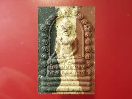 Wealth amulet B.E.2549 Phra Phutthasihing holy powder amulet in special color (SOM383)