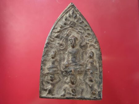 Rare amulet B.E.2497 Phra Phan Thai holy soil amulet by AJ Chum (SOM384)