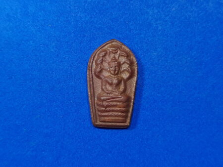 Wealth amulet B.E.2521 Phra Prok Bai Makham copper amulet in first batch by LP Toh (SOM393)