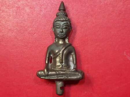 Wealth amulet B.E.2538 Phra Yod Thong Rattanamongkol Nawaloha amulet by LP Kasem (SOM394)