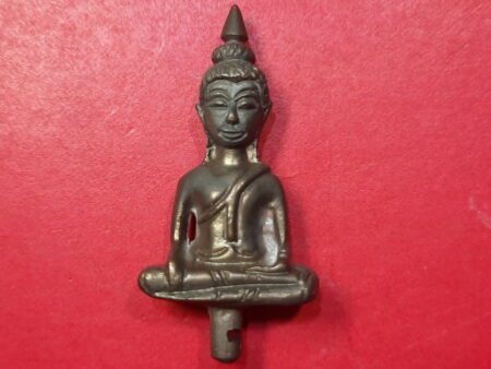Wealth amulet B.E.2538 Phra Yod Thong Rattanamongkol Nawaloha amulet by LP Kasem (SOM394)