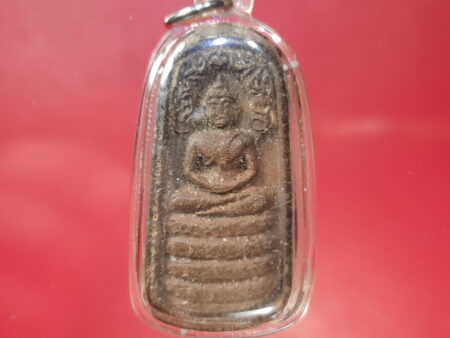 Wealth amulet B.E.2497 Phra Nak Prok Phong Thep Nimit holy powder amulet (SOM403)