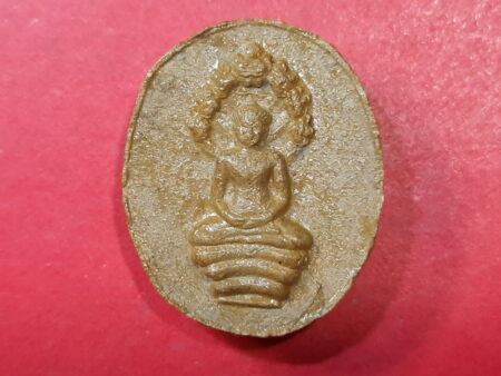 Wealth amulet B.E.2540 Phra Nak Prok holy powder amulet by LP Onsa (SOM432)