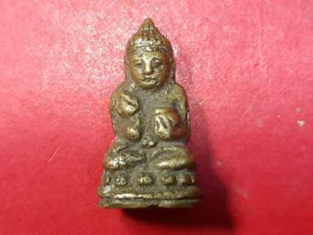 Rare amulet B.E.2510 Phra Kring Upphakhut brass amulet by LP Toh (PKR79)
