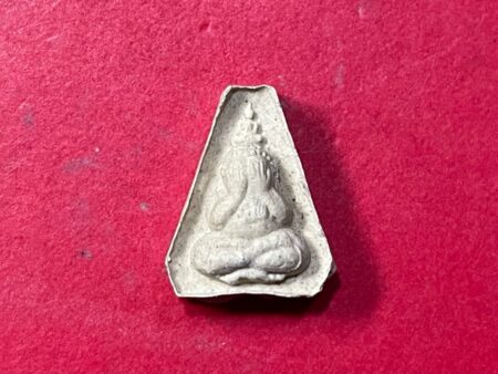 Wealth amulet B.E.2541 Phra Pidta holy powder amulet in small imprint by LP Onsa (PID157)