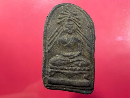 Rare amulet B.E.2503 Phra Phuttha Sihing holy powder amulet by LP Kasem (SOM470)