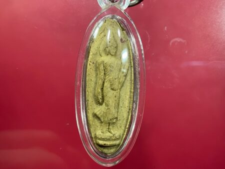 Wealth amulet B.E.2500 Phra Srisakaya Thodsaphonyan holy soil amulet – Do not miss (SOM469)