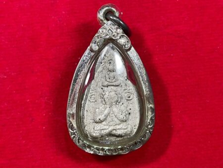 Rare amulet B.E.2521 Phra Pidta Prang Song Ha holy powder by LP Khling (PID163)