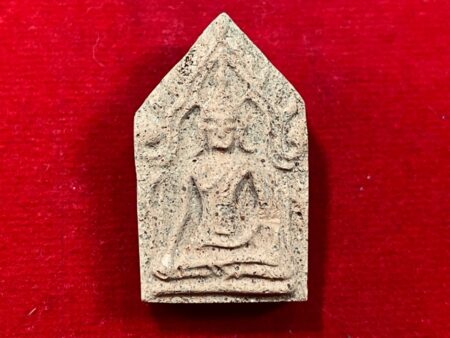 Charming amulet B.E.2550 Phra Khun Paen roof tile amulet by Wat Noi (PKP94)