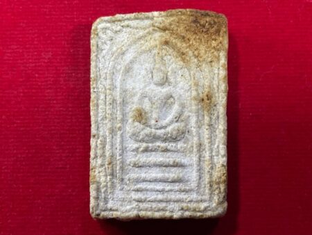 Rare Thai amulet B.E.2520 Phra Somdej amulet with double arch imprint by LP Jun (SOM499)