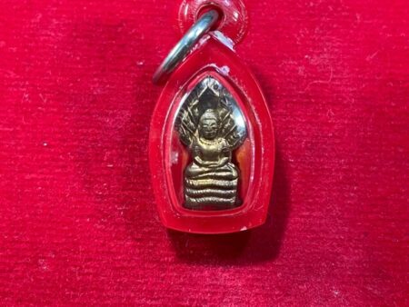 Protect thai amulet B.E.2537 Phra Prok Bai Makham copper amulet by LP Koon – Sao Ha batch (SOM502)