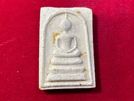 Wealth amulet B.E.2521 Phra Somdej Sian Toh imprint holy powder amulet by LP Wong (SOM511)