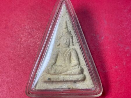 Wealth amulet B.E.2516 Phra Nang Phaya holy powder amulet in big imprint by LP Seng (SOM523)