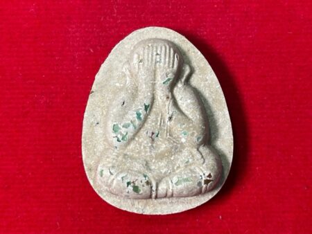Wealth thai amulet B.E.2537 Phra Pidta Jumbo with gem holy powder amulet by LP Koon (PID180)