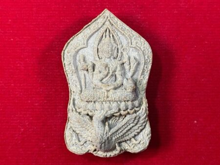 Wealth Thai amulet B.E.2561 Phra Phrom Siam Thewa holy powder amulet by KB Khampeng (GOD283)